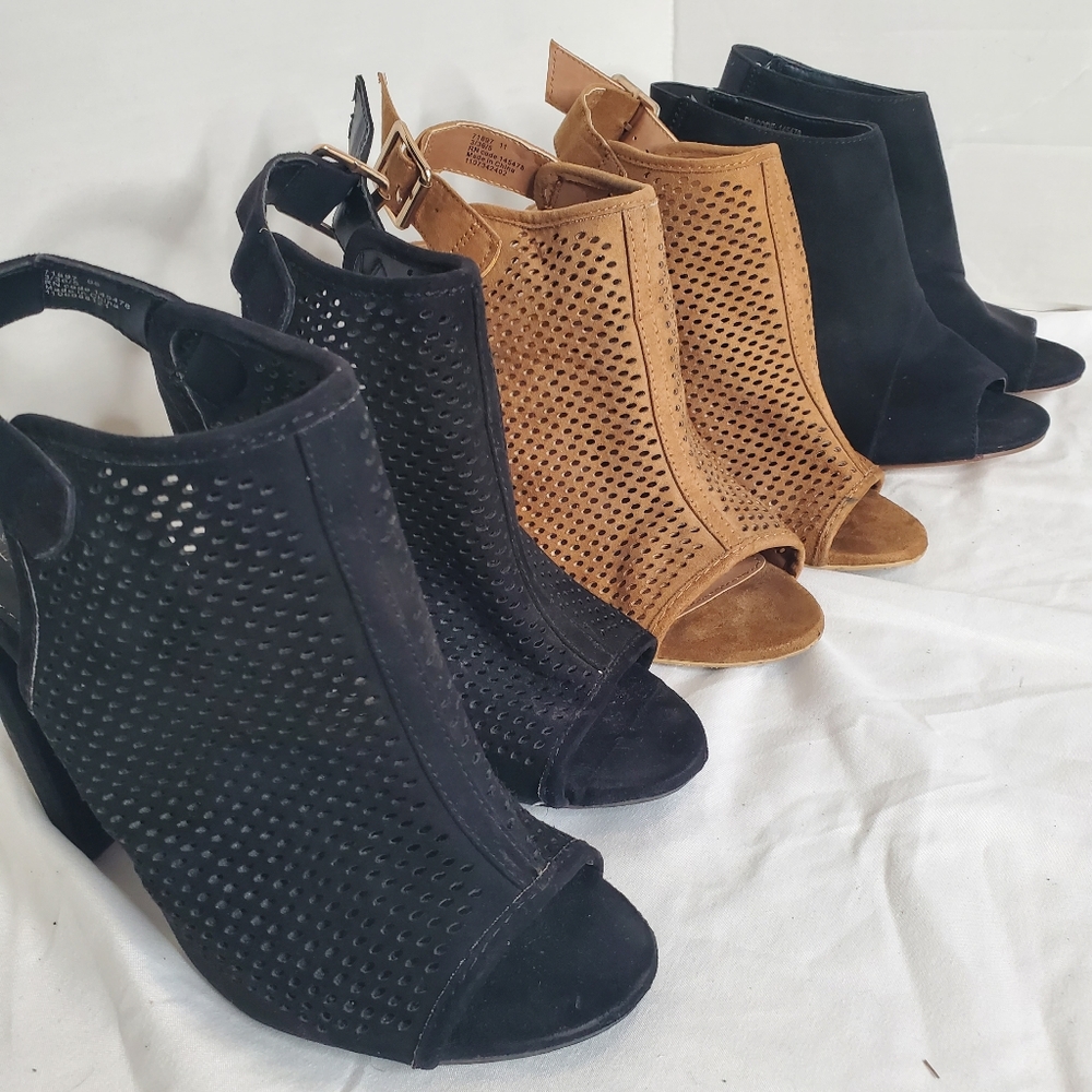 PEEP TOE HEELS Bundle Sz. 5